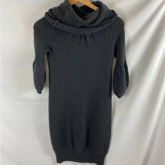 Vince Wool Blend Knit Cowl Neck Sweater Dress size XS - Picture 1 of 5